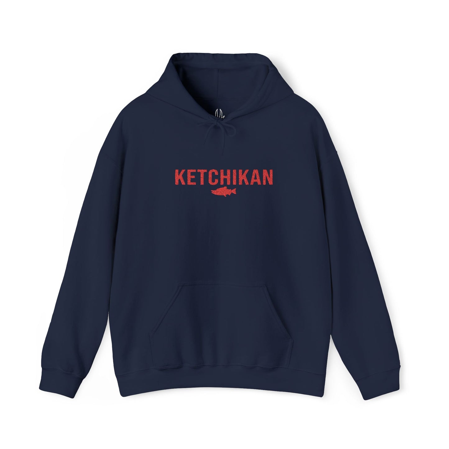 Ketchikan Alaska Salmon Hoodie — Alaskan Fishing Retreat Sweatshirt