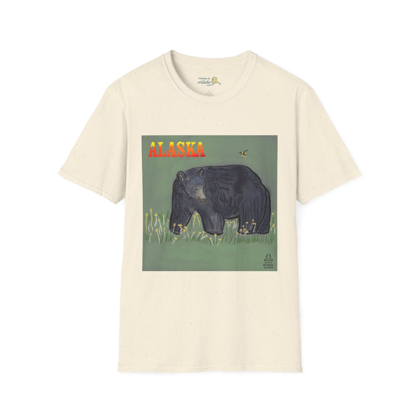 Alaska Black Bear T-Shirt — Vintage Wildlife Graphic Tee