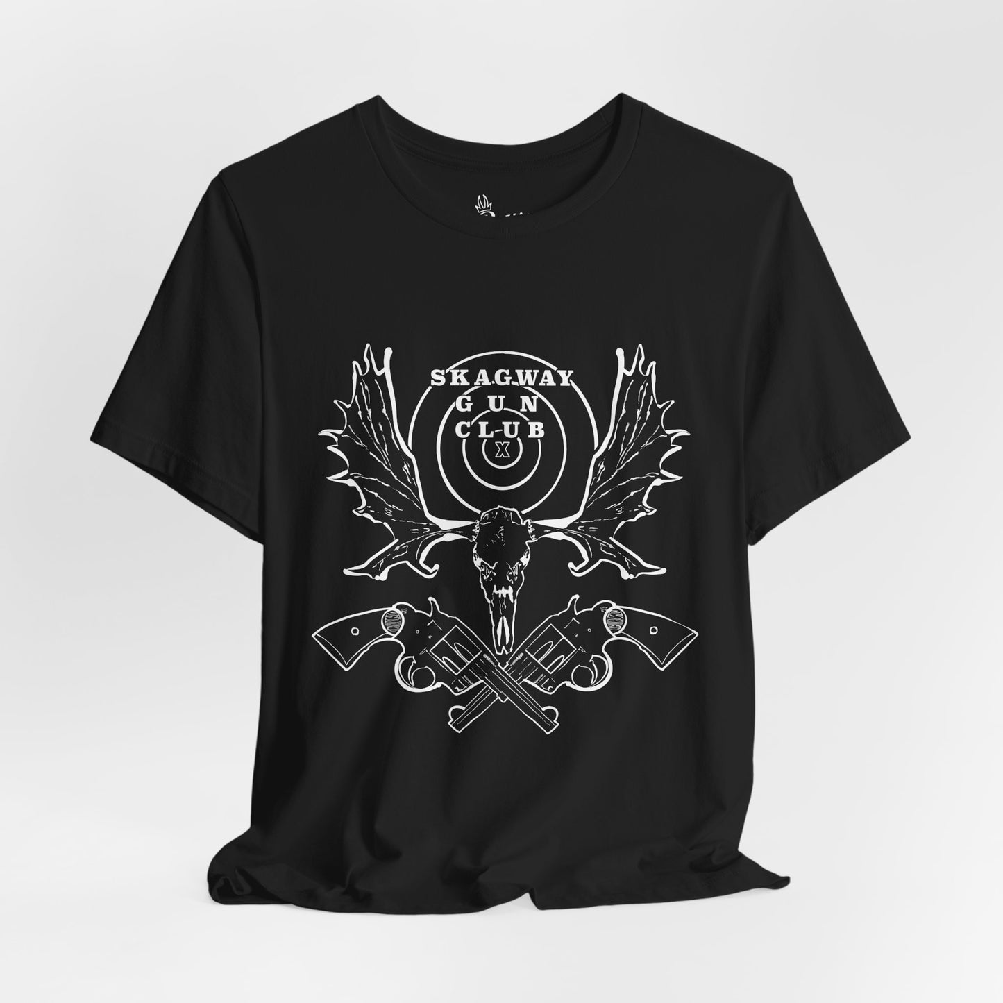 Skagway Gun Club T-shirt | Give Thanks. Sleep light.