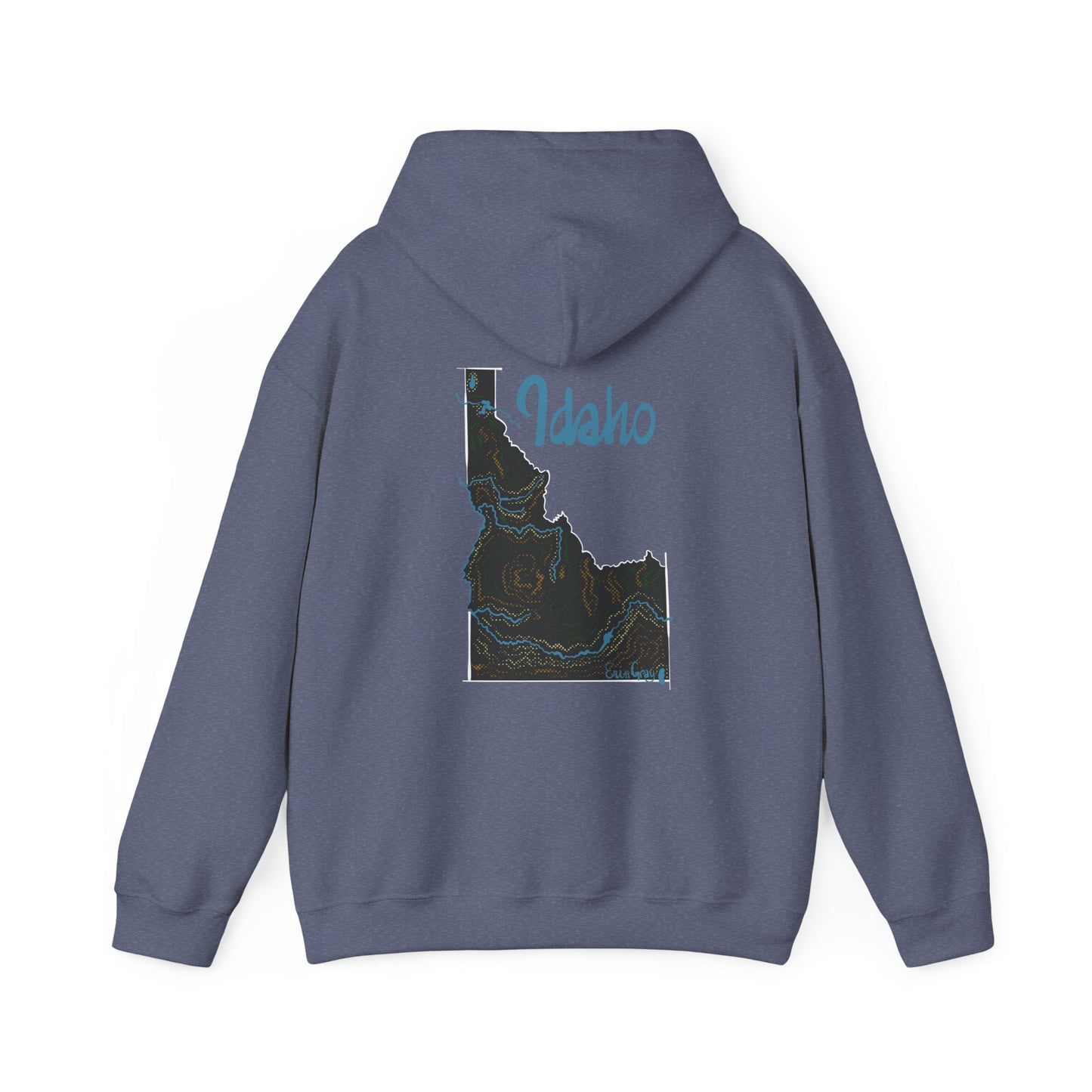 Idaho State Pride Hoodie — Designed by an Independent Idaho Artist