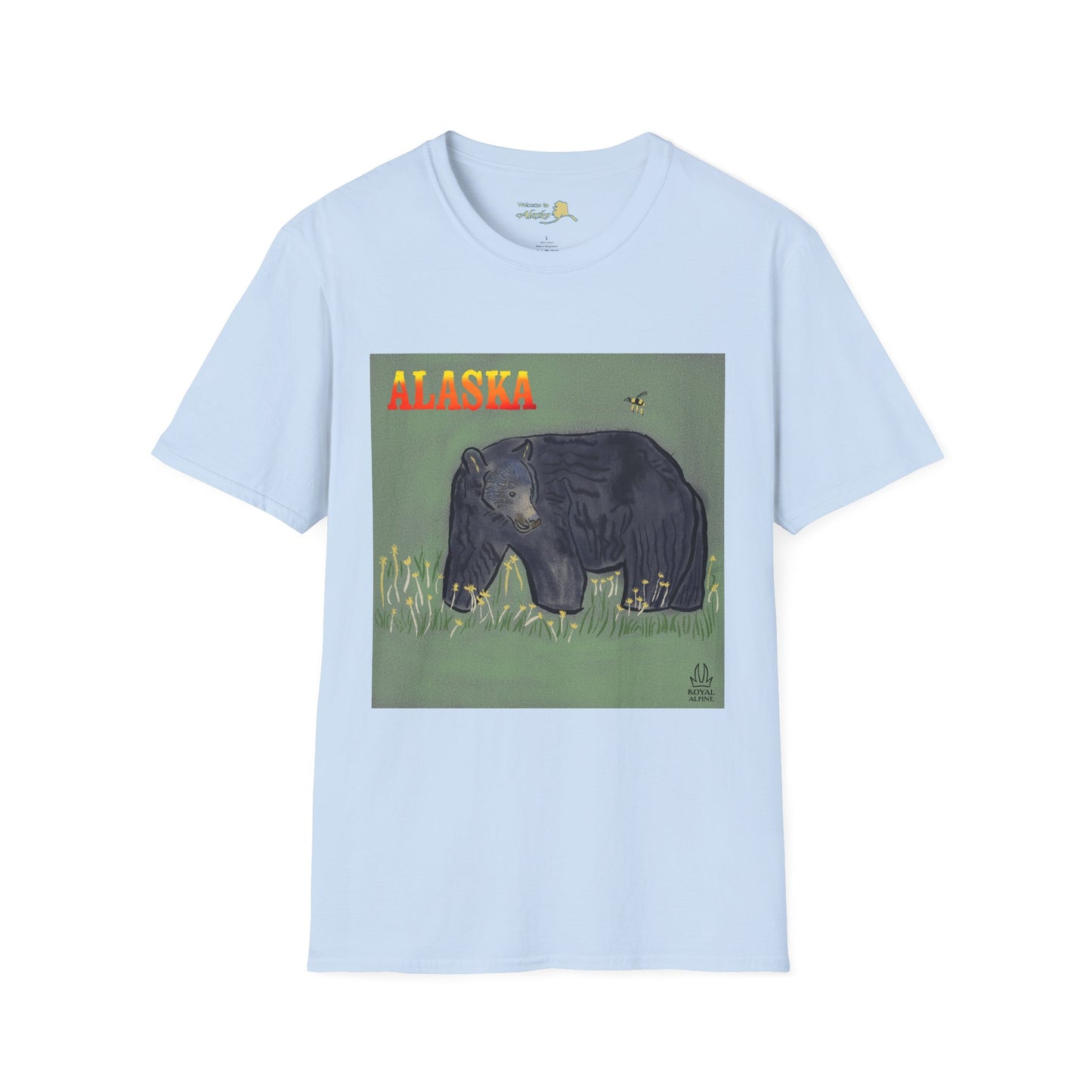 Alaska Black Bear T-Shirt — Vintage Wildlife Graphic Tee