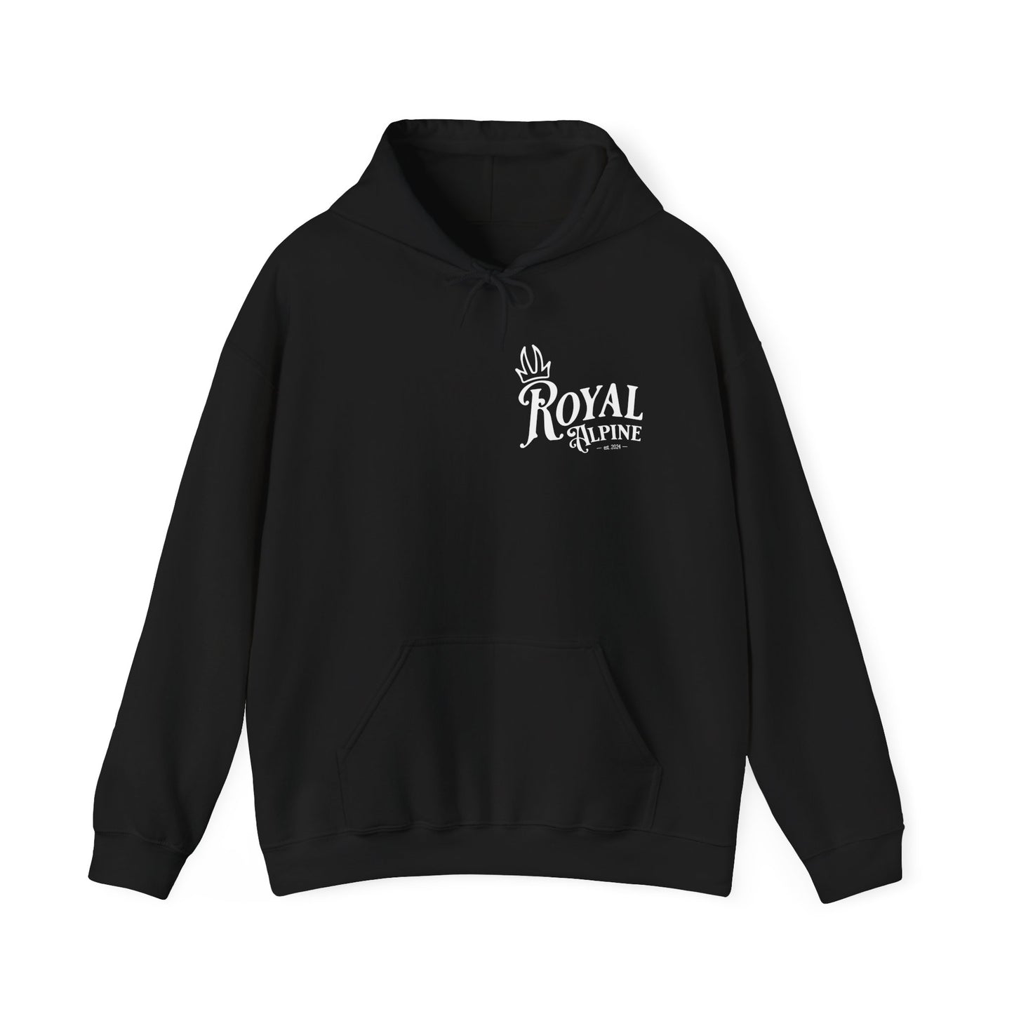 Walk with Fear -  Royal Alpine Hoodie