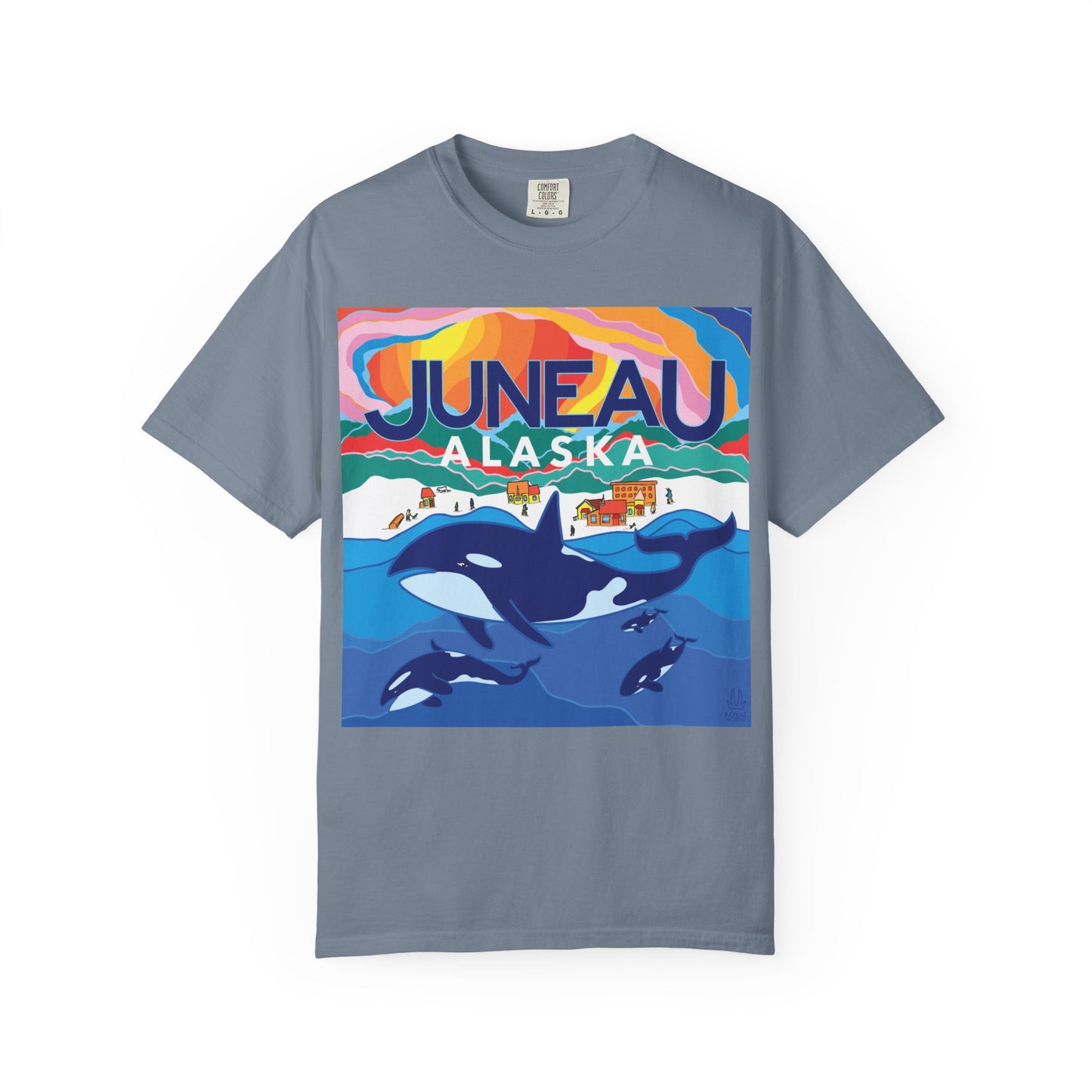 Juneau Alaska Orca T-Shirt – Whale Watching Souvenir Tee