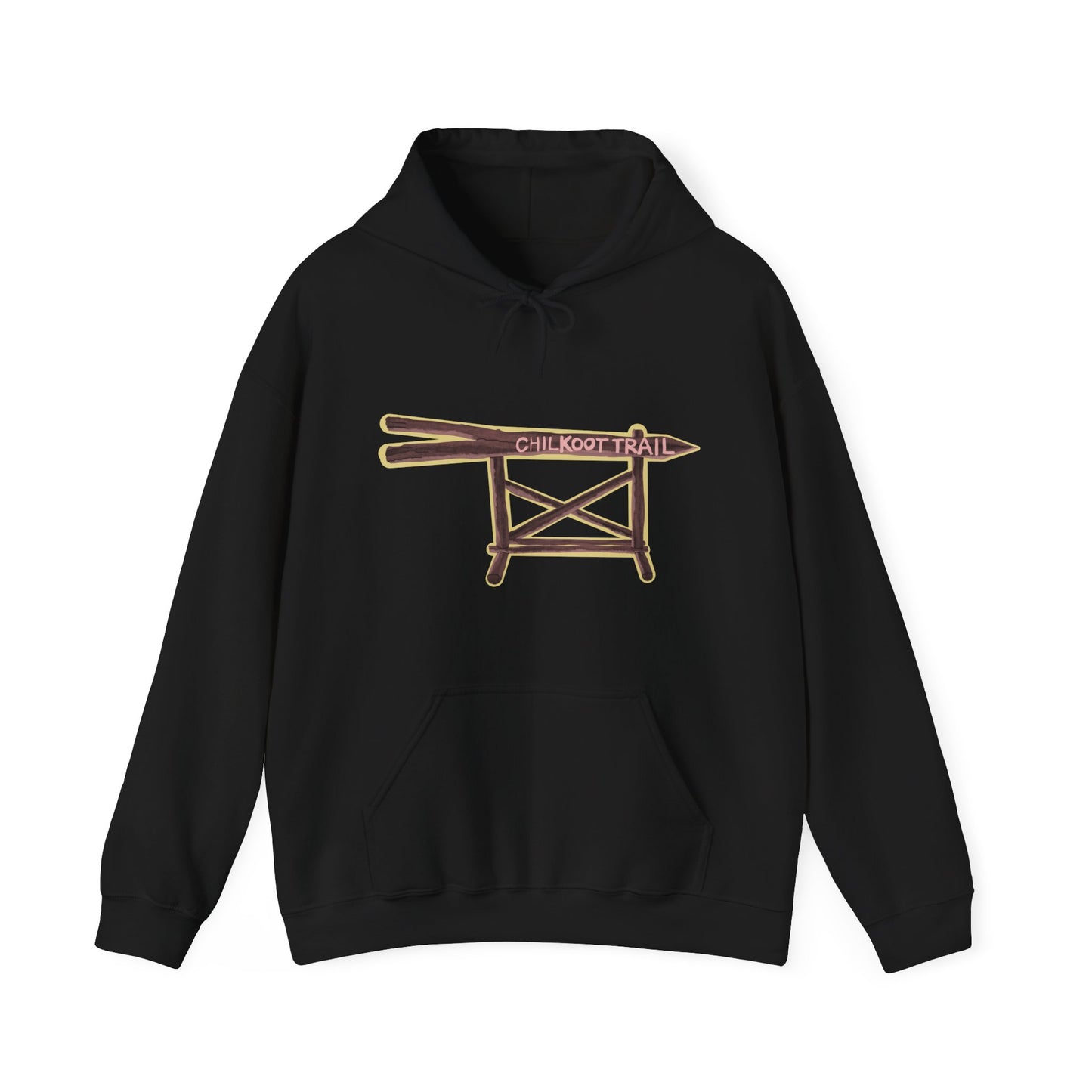 Klondike Gold Rush Skagway Hoodie — "The Golden Staircase Swam Like a River of Bone"