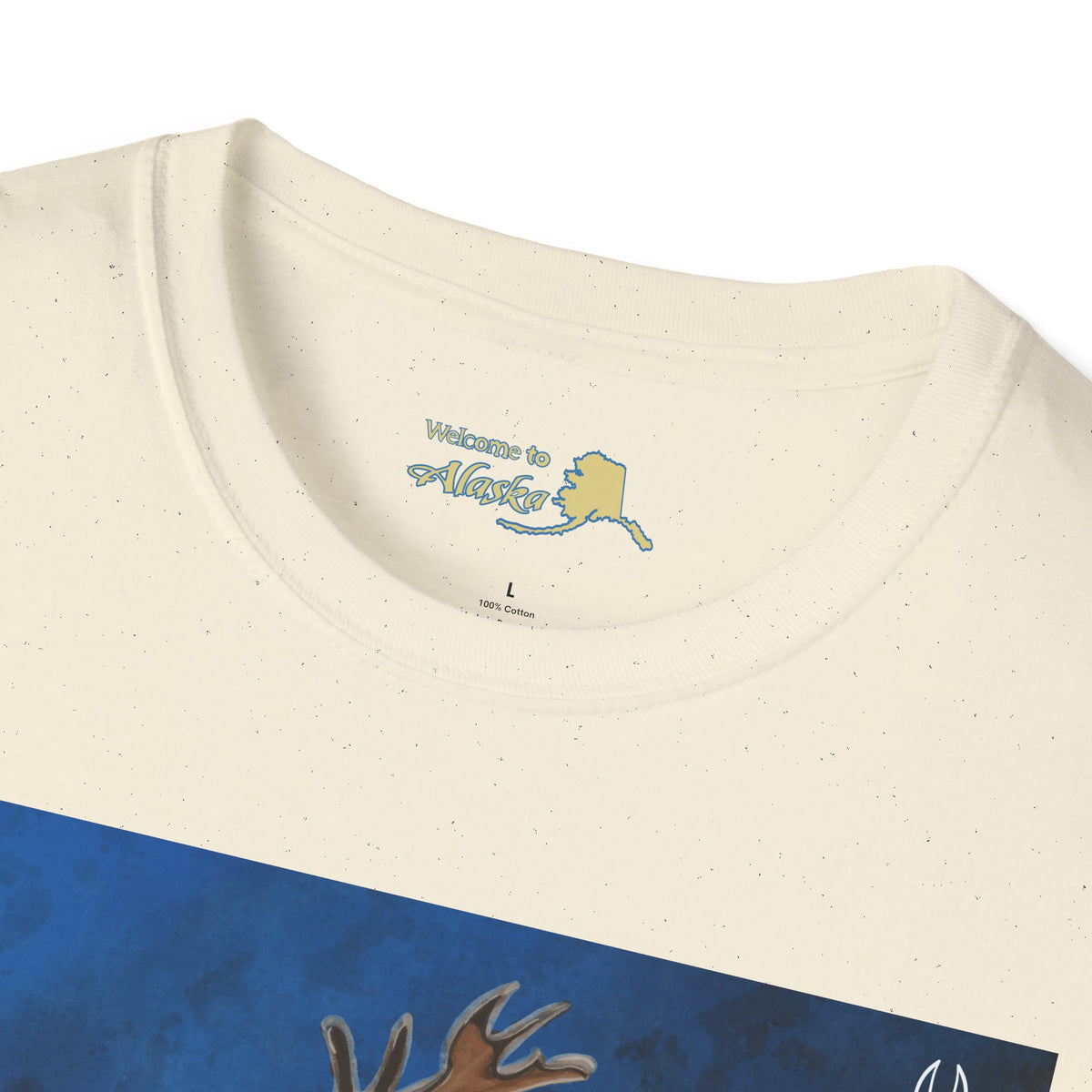 Caribou Reindeer Alaska Yukon T-Shirt — Vintage Wildlife Graphic Tee