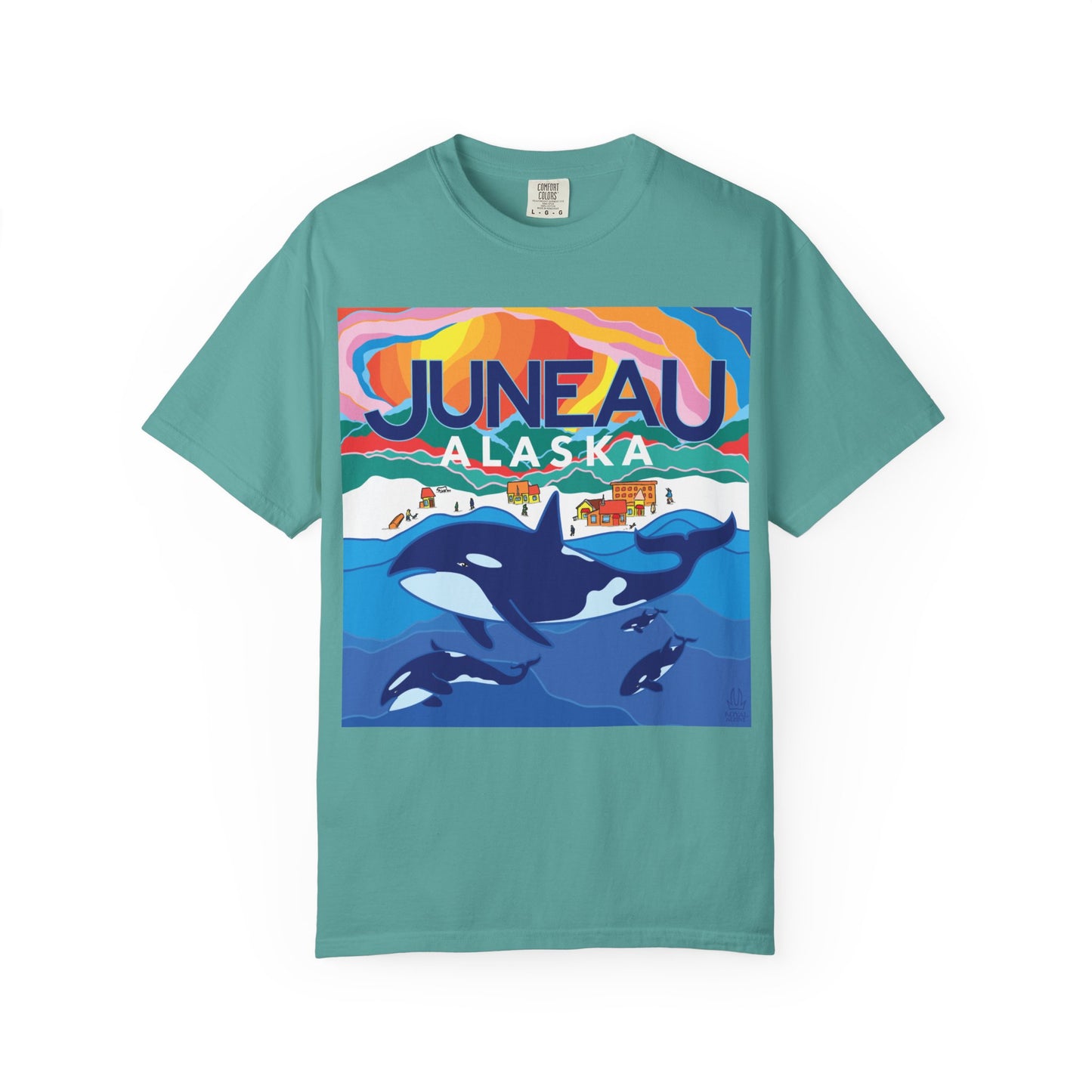 Juneau Alaska Orca T-Shirt – Whale Watching Souvenir Tee