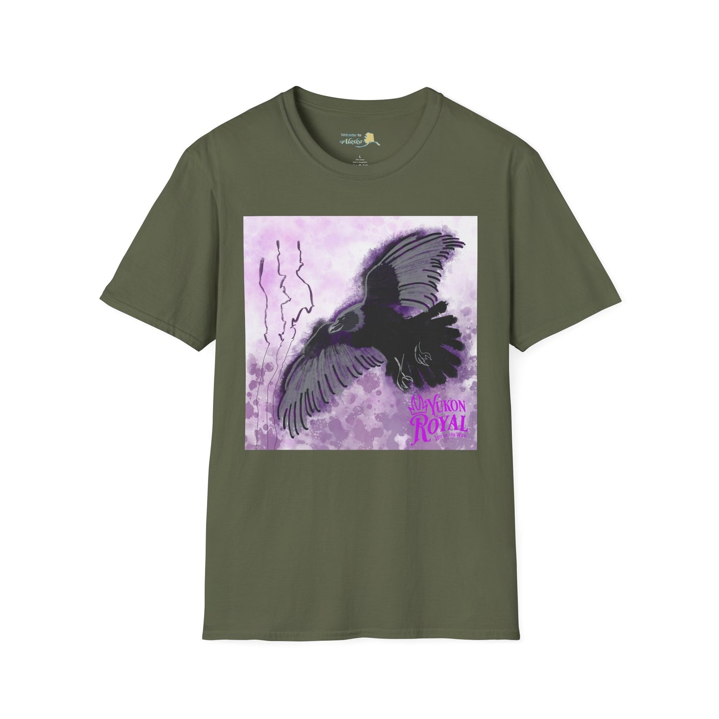 Last of The Wild Yukon Raven T-Shirt — Skagway, Alaska, and the Yukon
