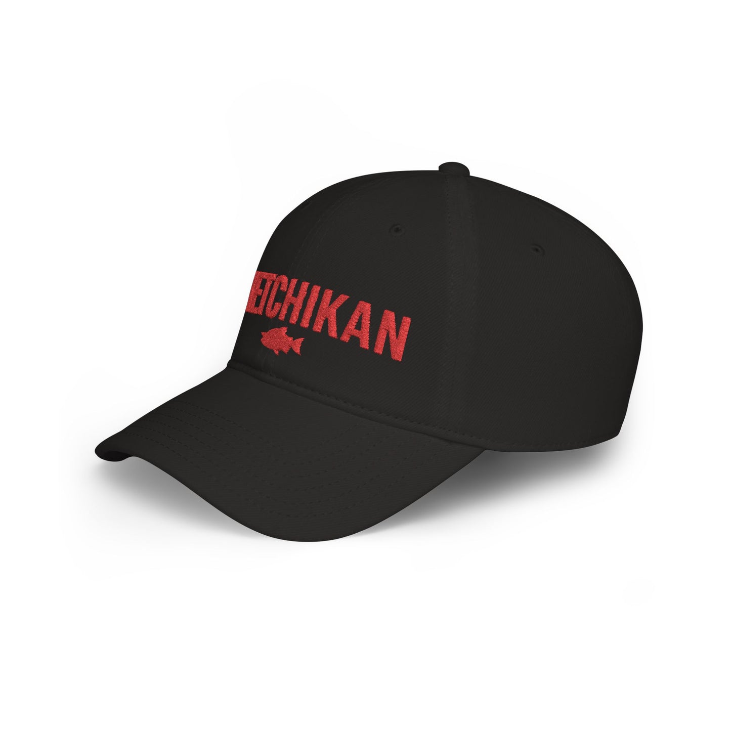 Ketchikan Alaska Embroidered Baseball Cap | Salmon Fishing Hat | Alaska Gift