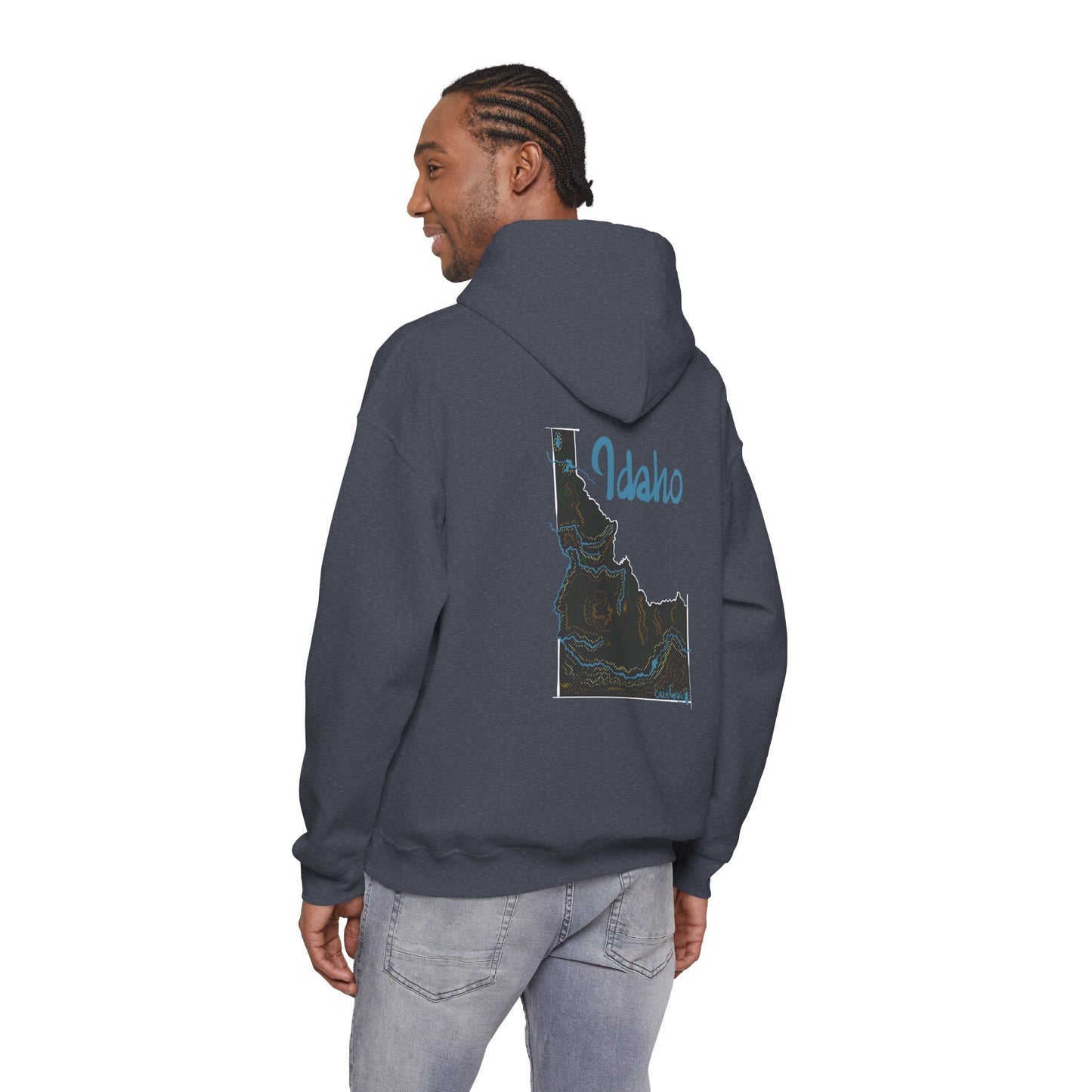 Idaho State Pride Hoodie — Designed by an Independent Idaho Artist