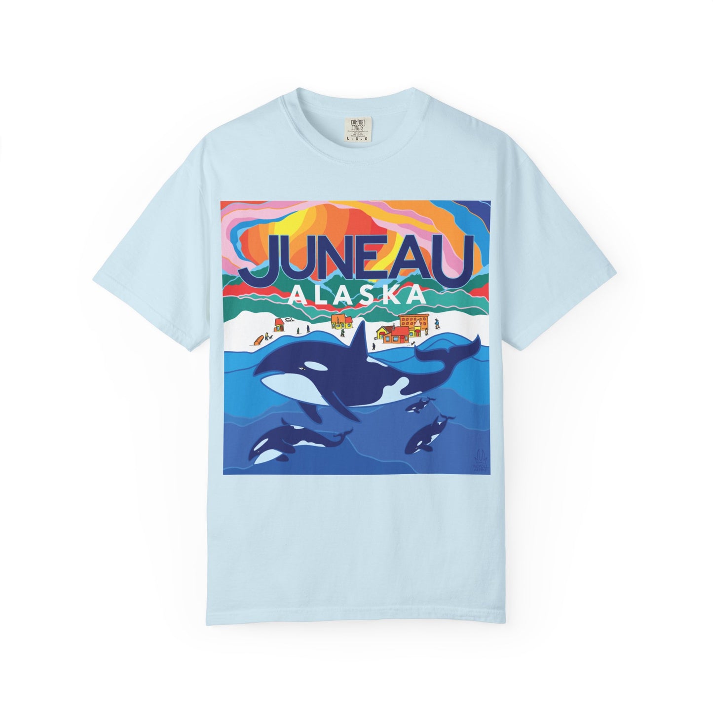 Juneau Alaska Orca T-Shirt – Whale Watching Souvenir Tee