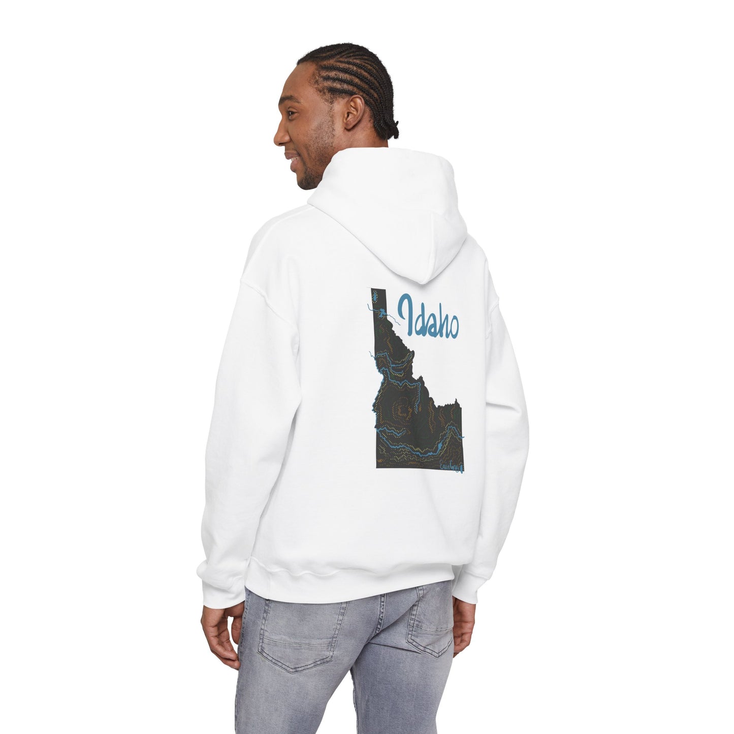 Idaho State Pride Hoodie — Designed by an Independent Idaho Artist