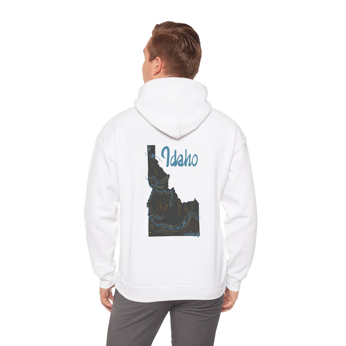 Idaho State Pride Hoodie — Designed by an Independent Idaho Artist