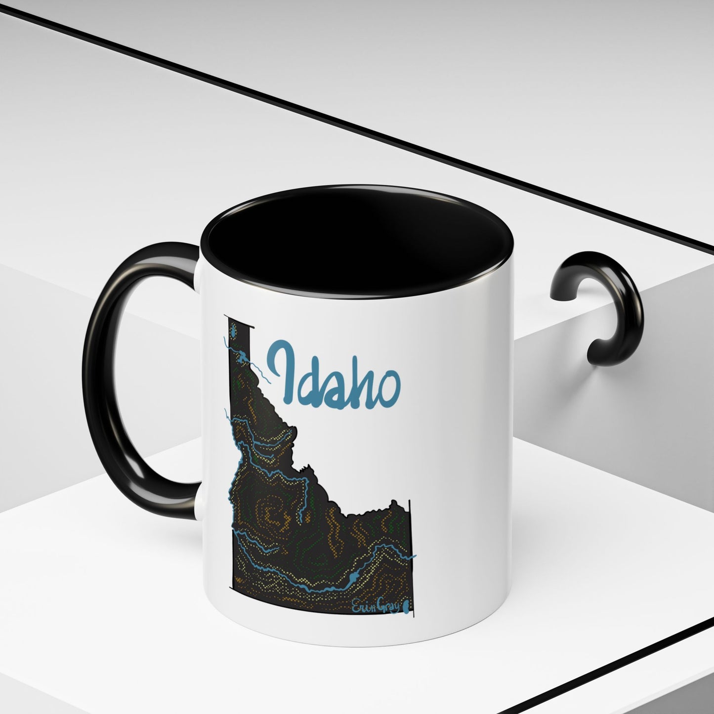 Idaho State Pride Coffee Mug — Designed by an independent Idaho artist — not a mass-produced brand.