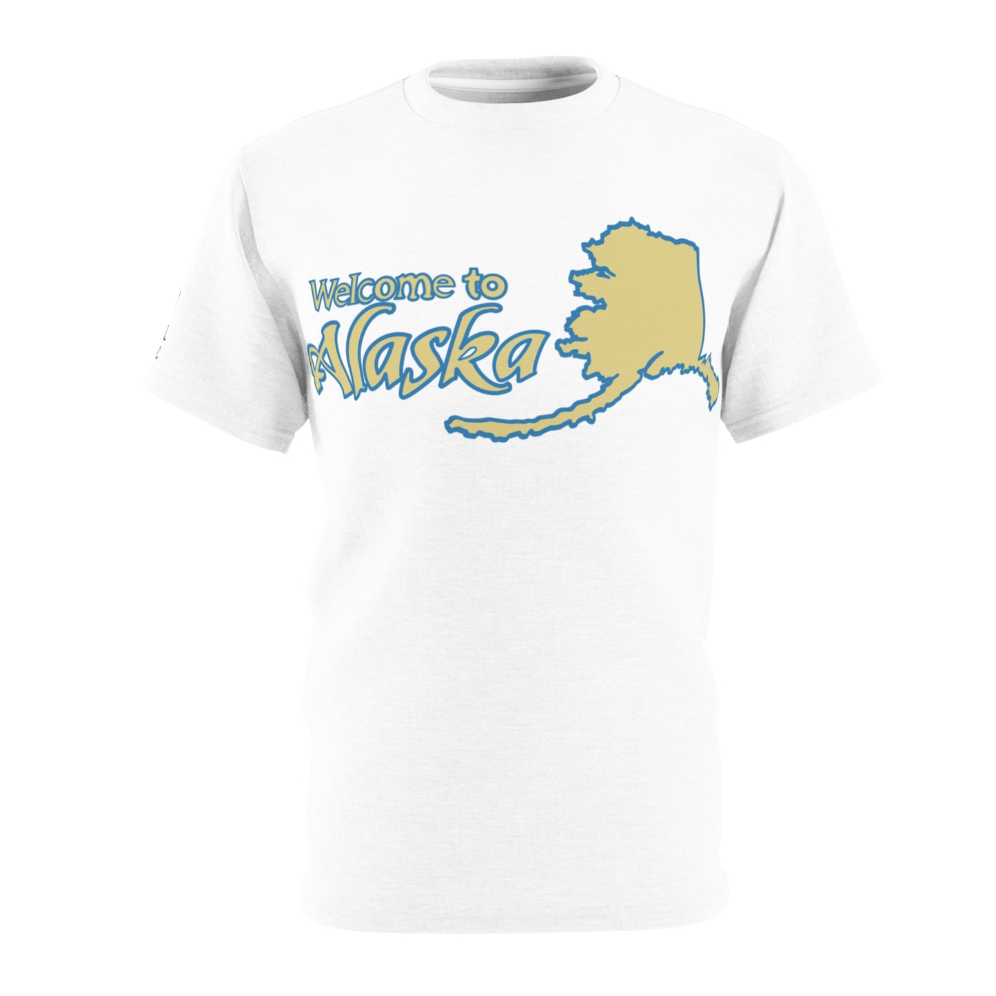 Welcome to Alaska Tee — State Map Graphic T‑Shirt