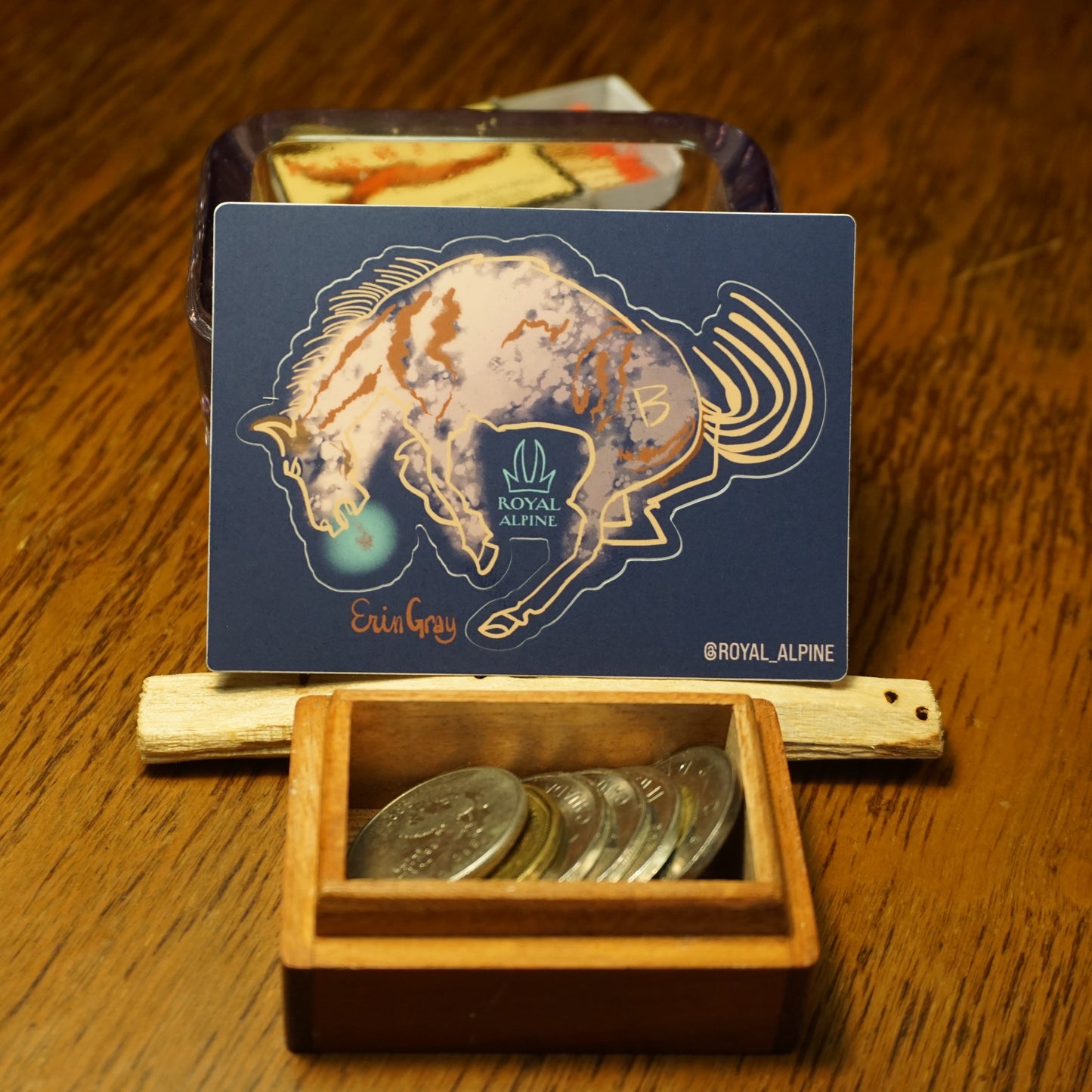 Royal Boise Bronco Stickers and Magnets