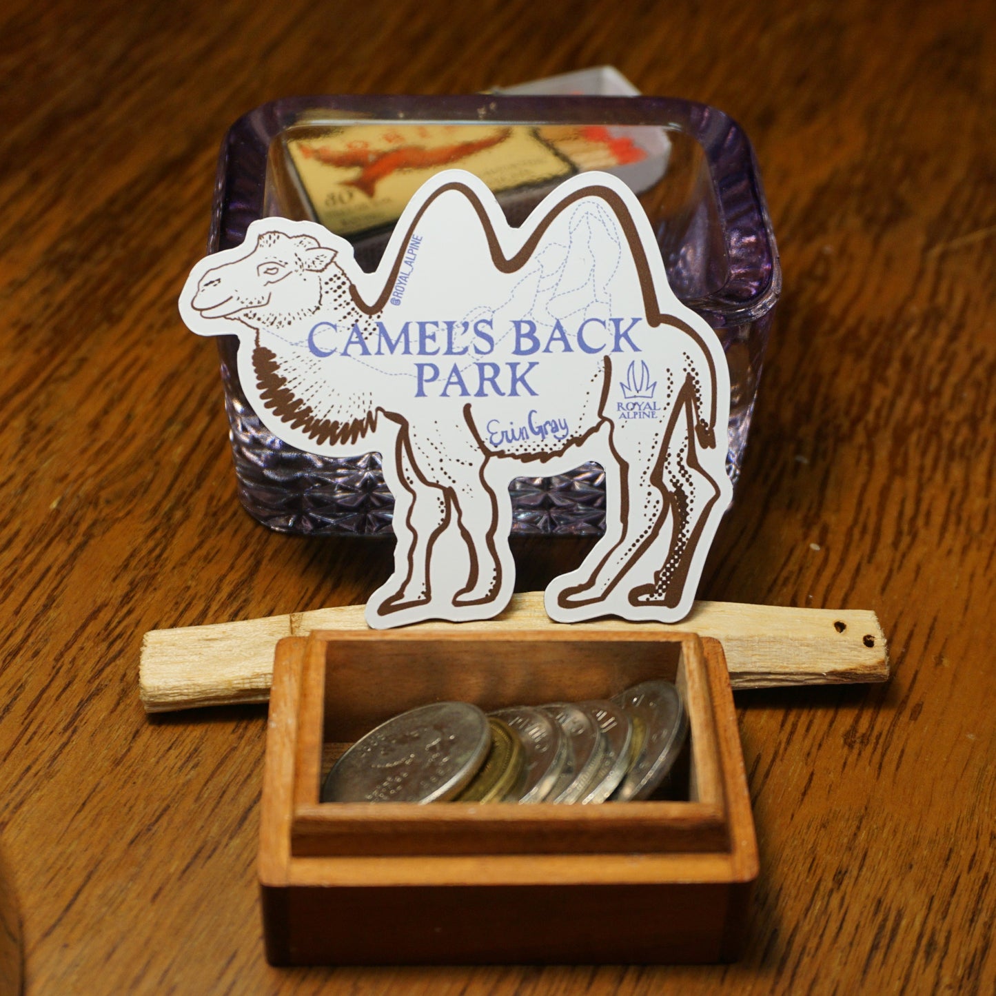 Camel's Back Park, Boise Idaho Stickers and Magnets