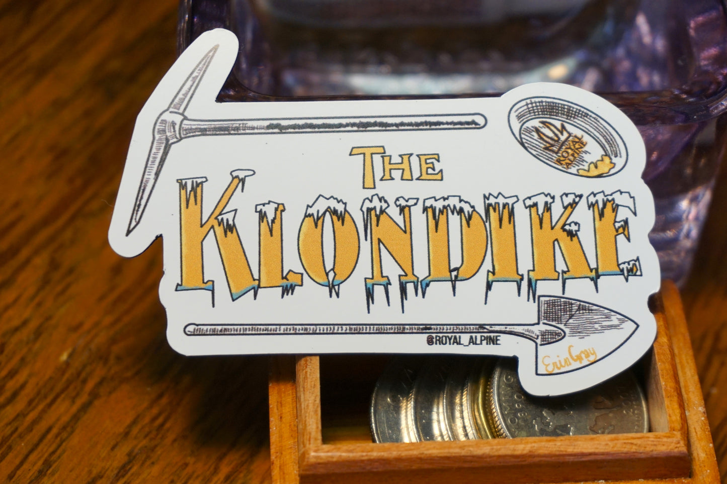 The Klondike Stickers and Magnets