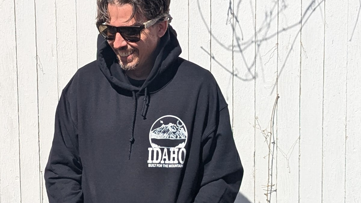 Idaho State Pride Hoodie — Designed by an Independent Idaho Artist