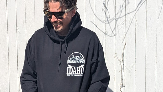 Idaho State Pride Hoodie — Designed by an Independent Idaho Artist