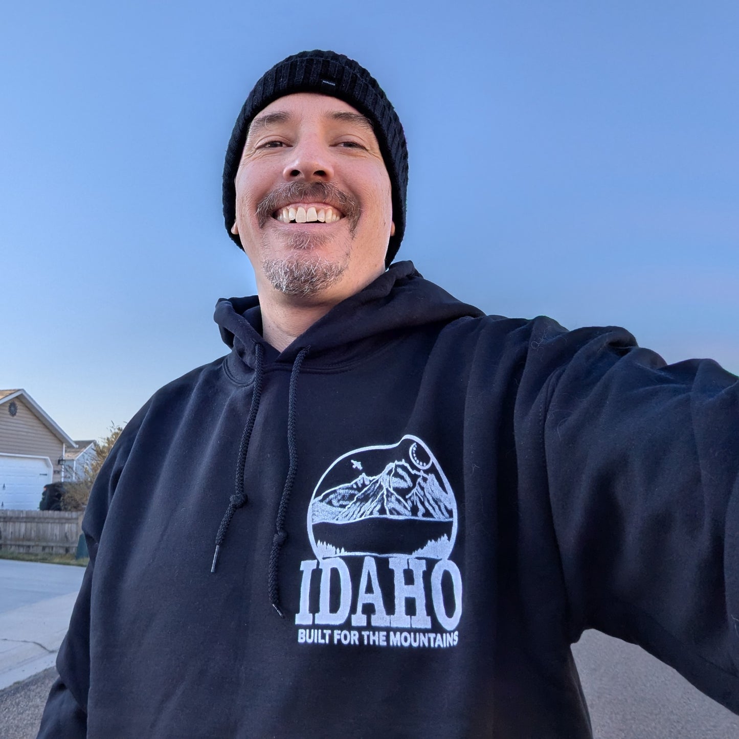 Idaho State Pride Hoodie — Designed by an Independent Idaho Artist