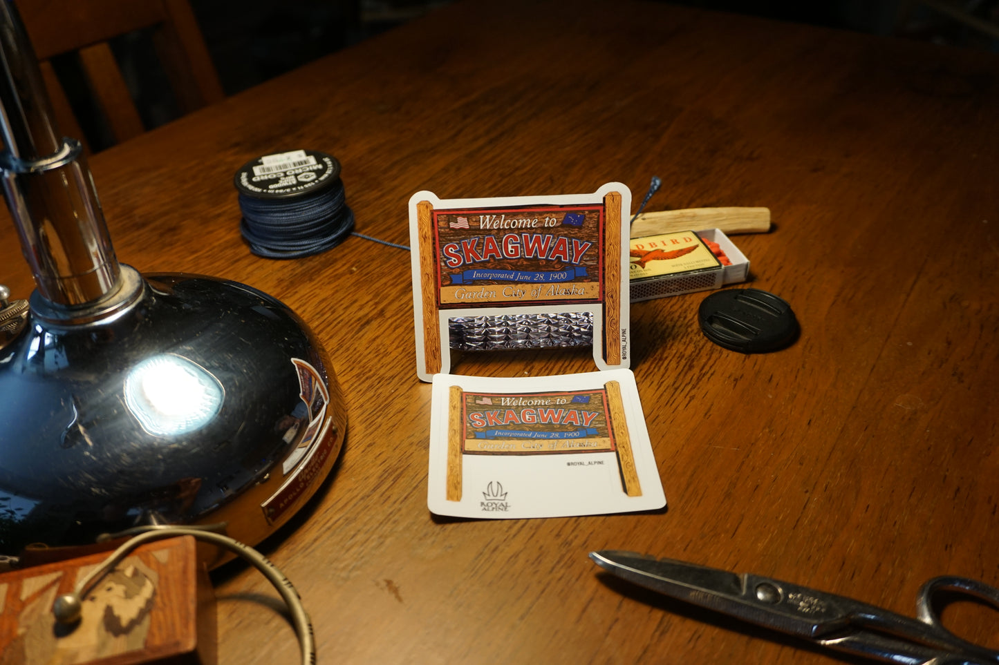 Welcome to Skagway Sign Stickers and Magnets