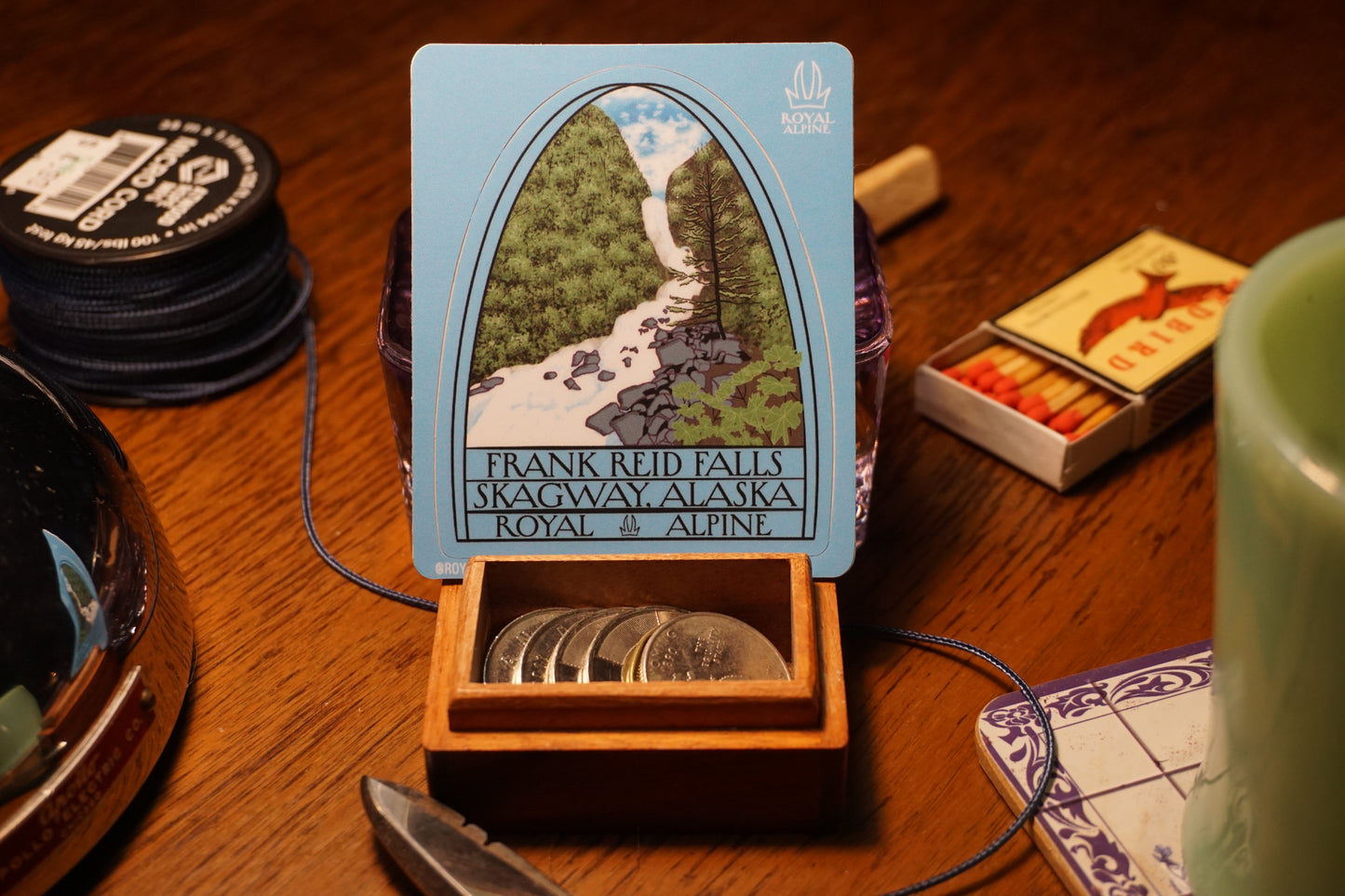 Limited Edition Gold Rush Cemetery Collection Stickers and Magnets