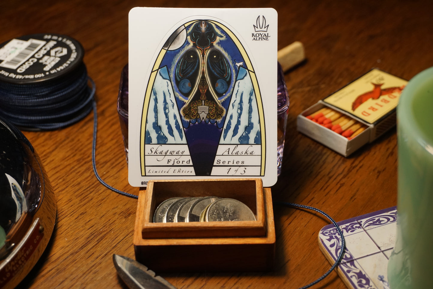 The Spirit of the Fjord Stickers and Magnets