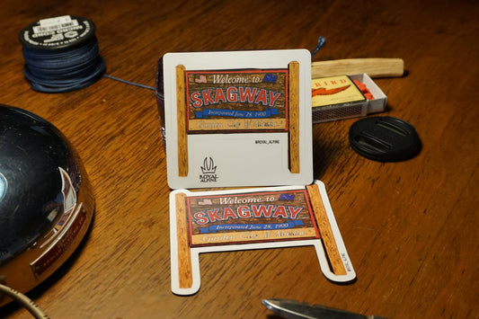 Welcome to Skagway Sign Stickers and Magnets