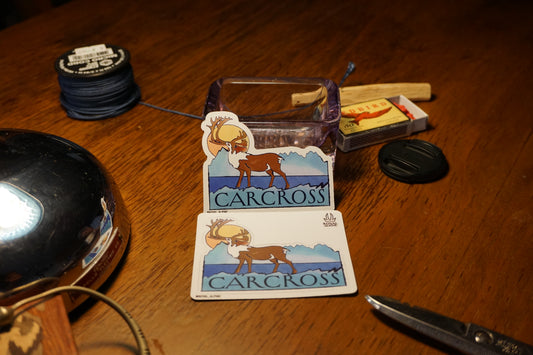 Carcross and Bennet Lake Sign Stickers and Magnets