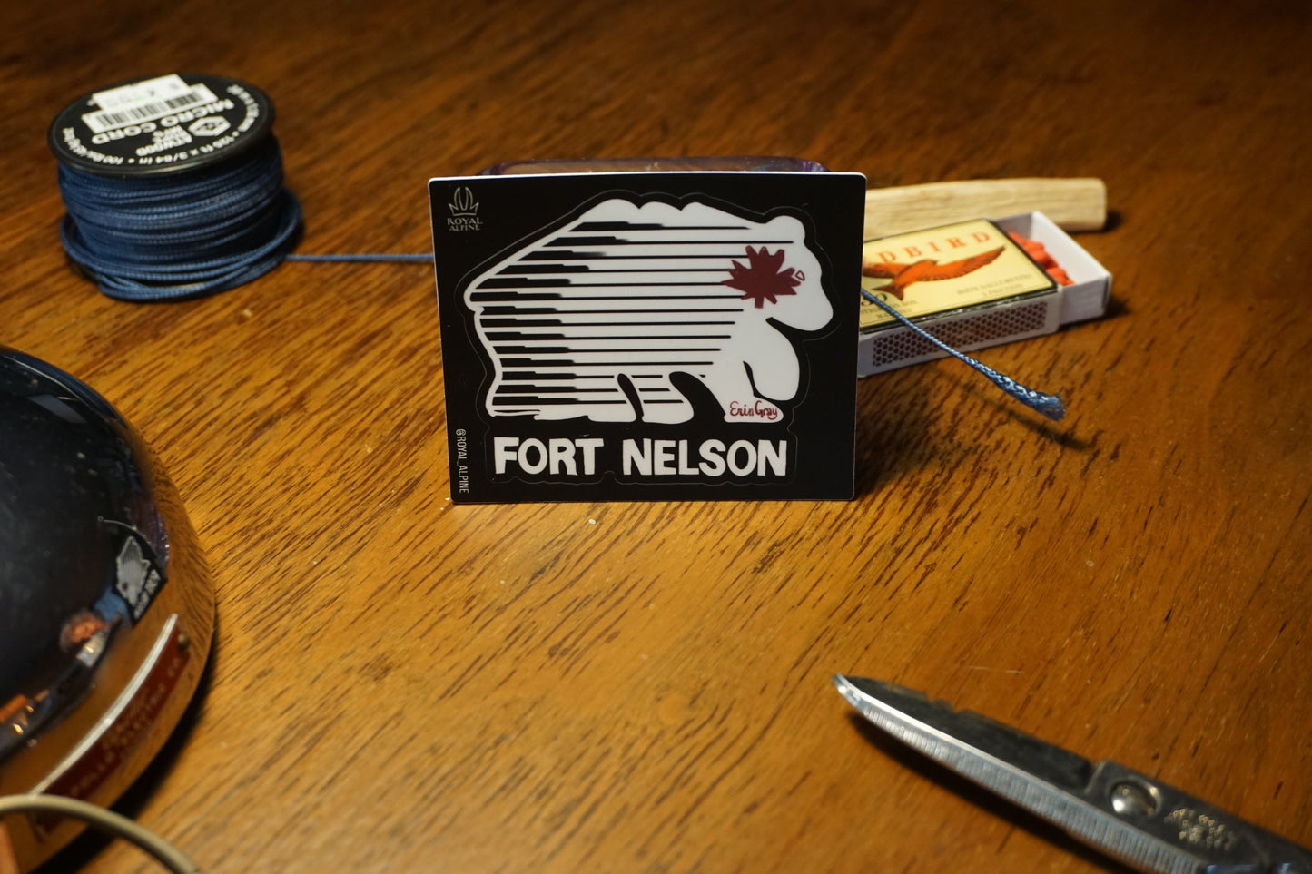 Fort Nelson B.C. Stickers and Magnets