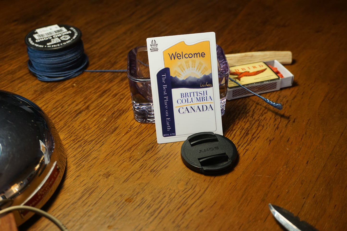 Welcome to B.C. British Columbia Sign Stickers and Magnets