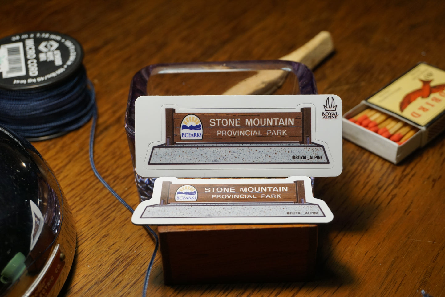 Stone Mountain Provincial Park Stickers and Magnets