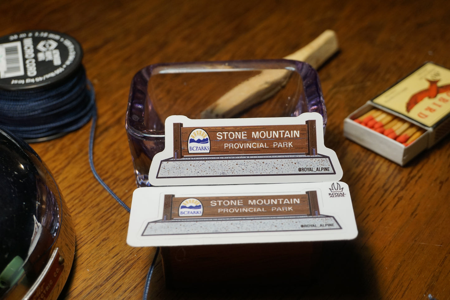 Stone Mountain Provincial Park Stickers and Magnets