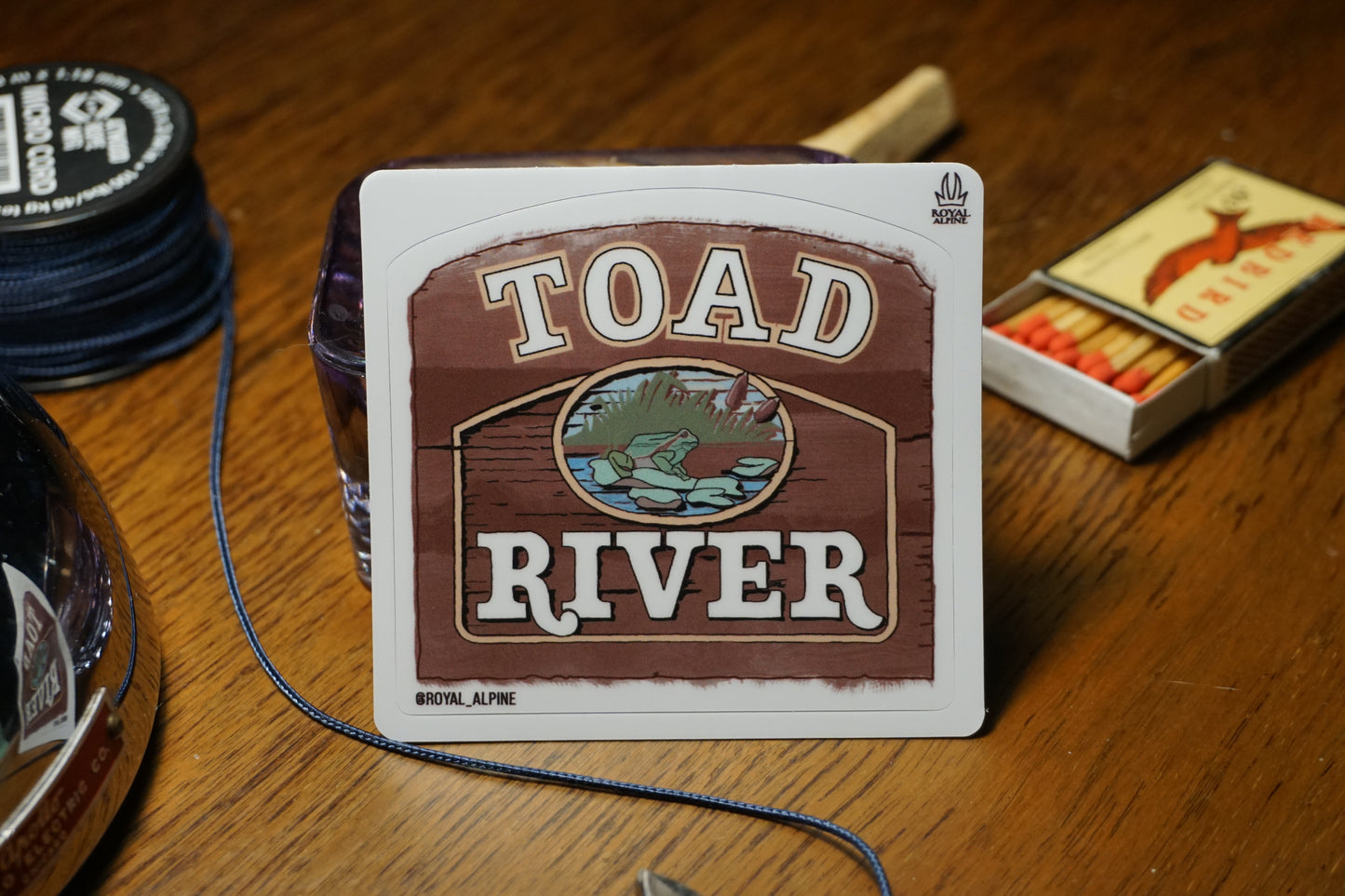 Toad River Stickers and Magnets