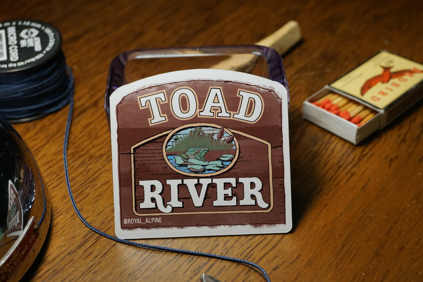 Toad River Stickers and Magnets