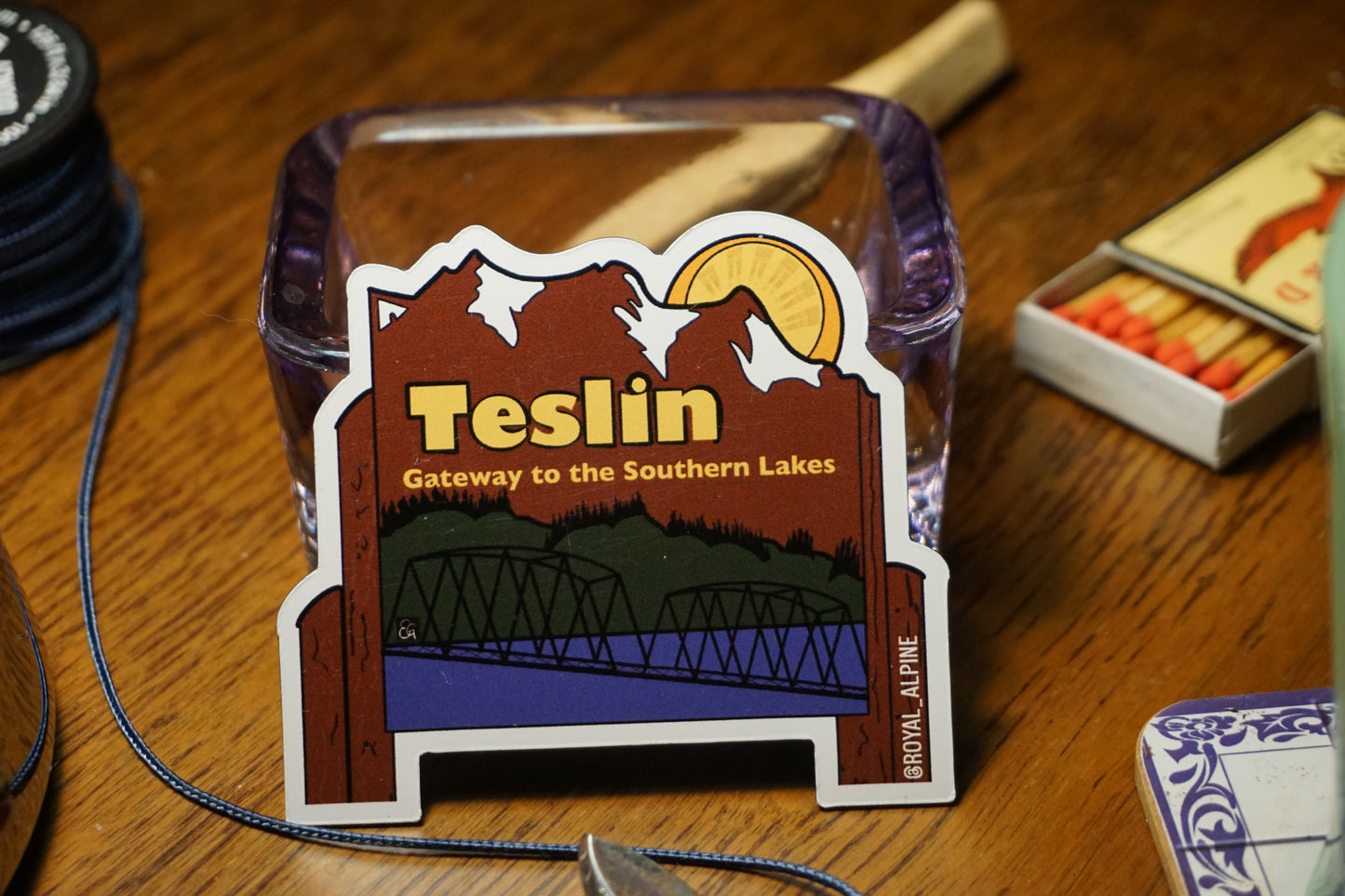Teslin Stickers and Magnets