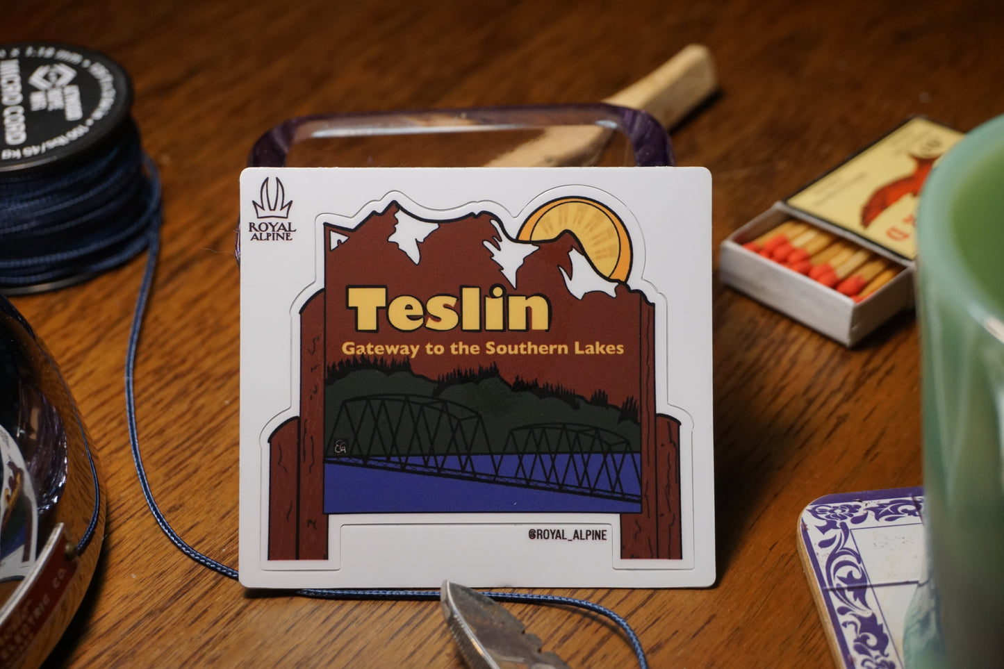 Teslin Stickers and Magnets