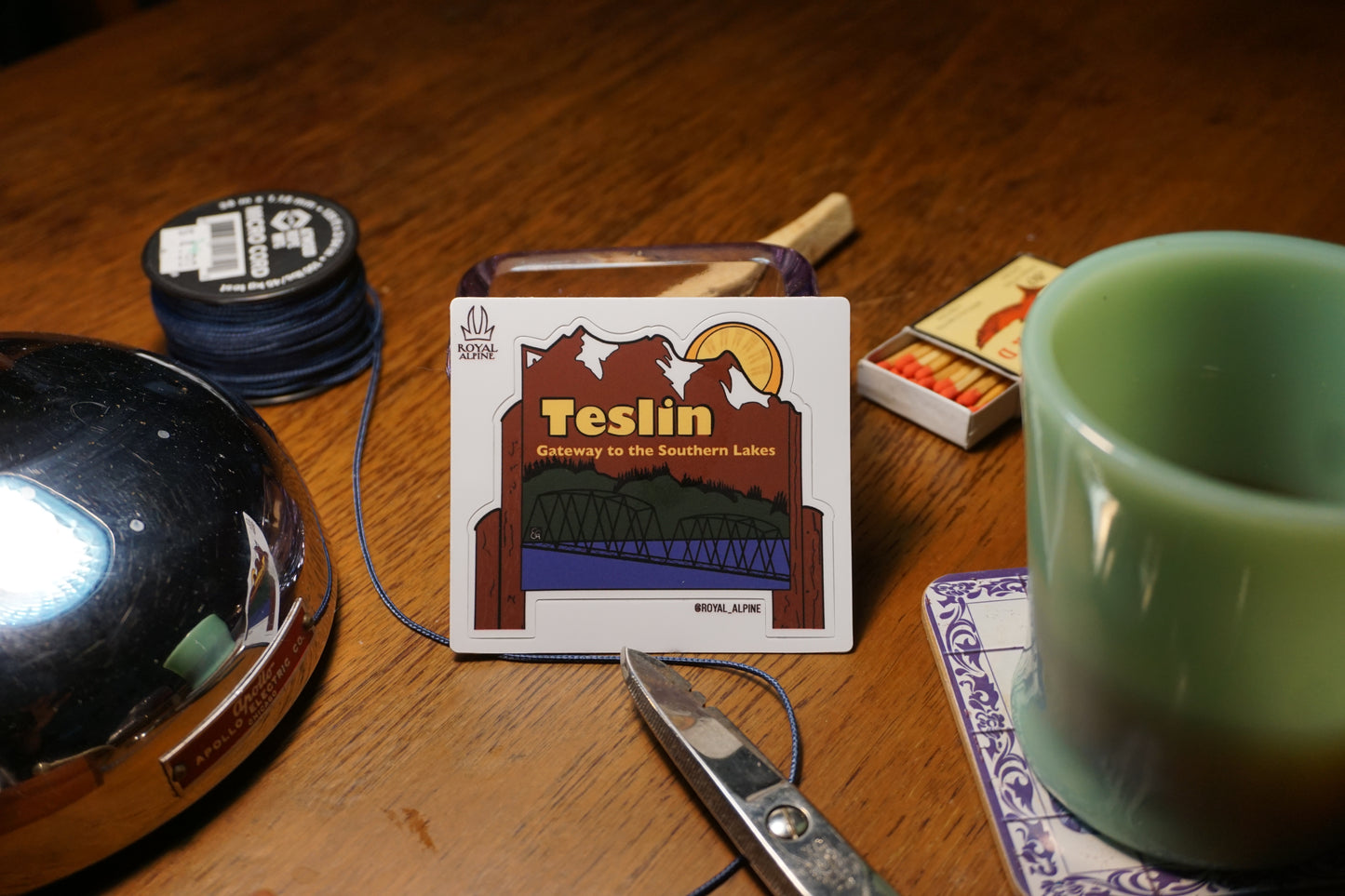 Teslin Stickers and Magnets