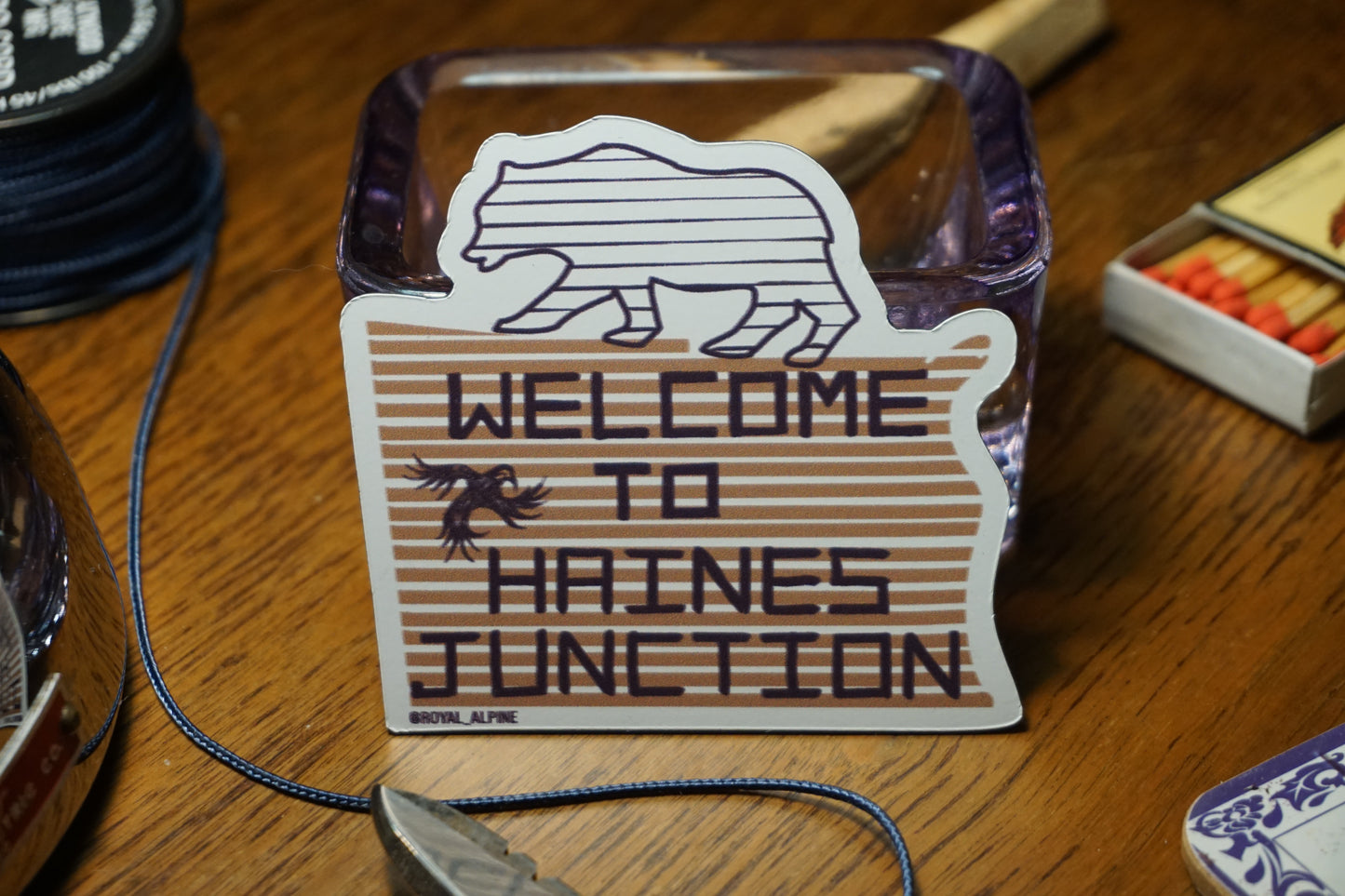 Haines Junction Stickers and Magnets