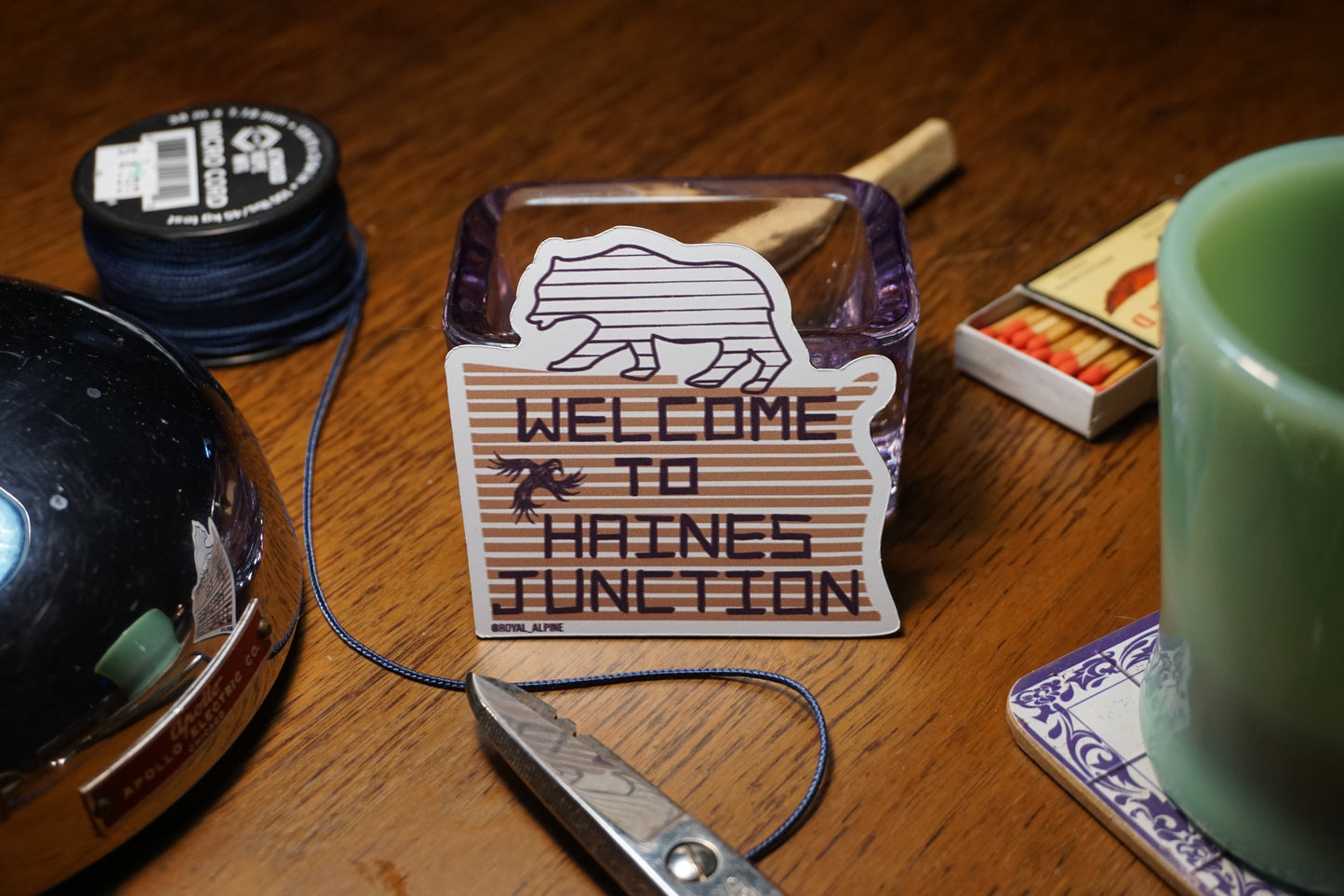 Haines Junction Stickers and Magnets