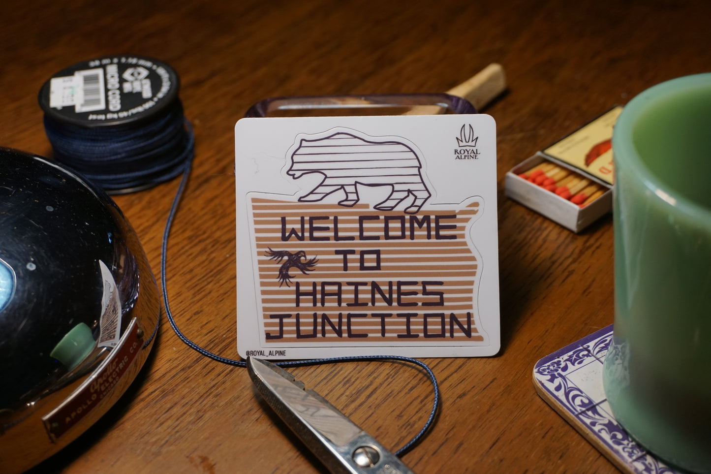 Haines Junction Stickers and Magnets