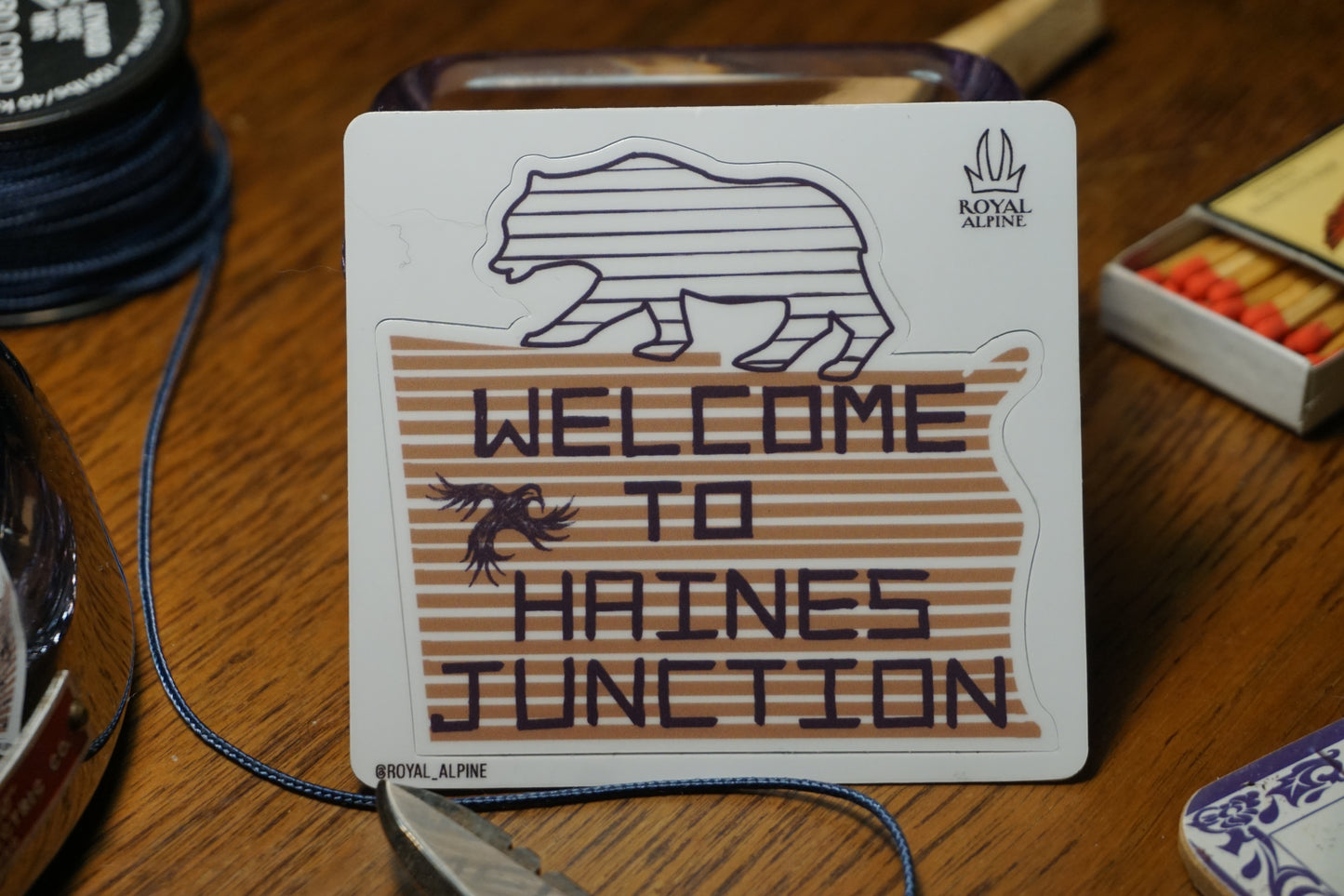 Haines Junction Stickers and Magnets