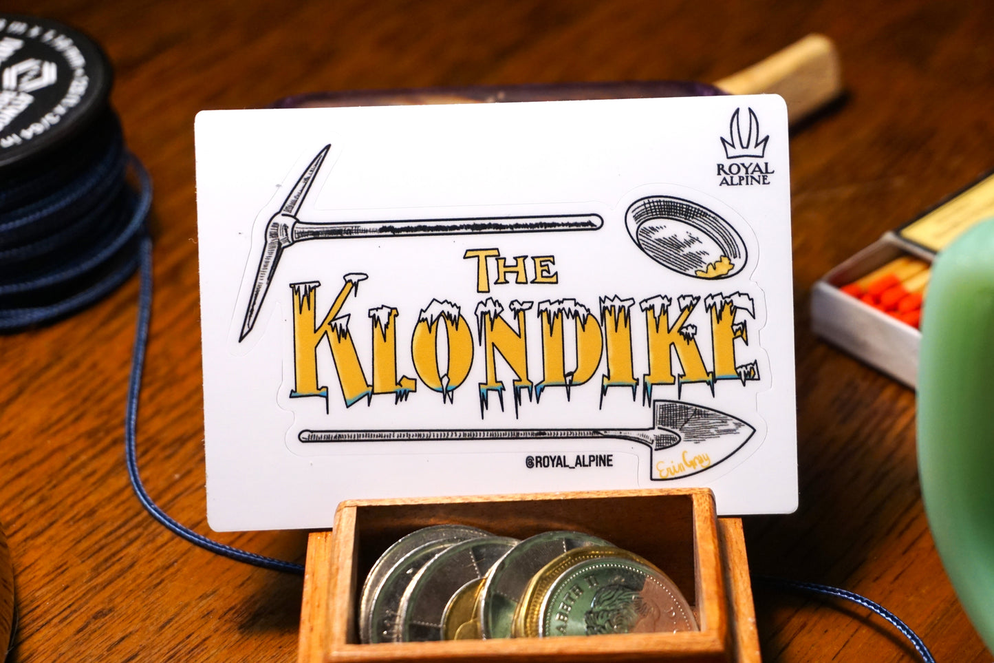 The Klondike Stickers and Magnets