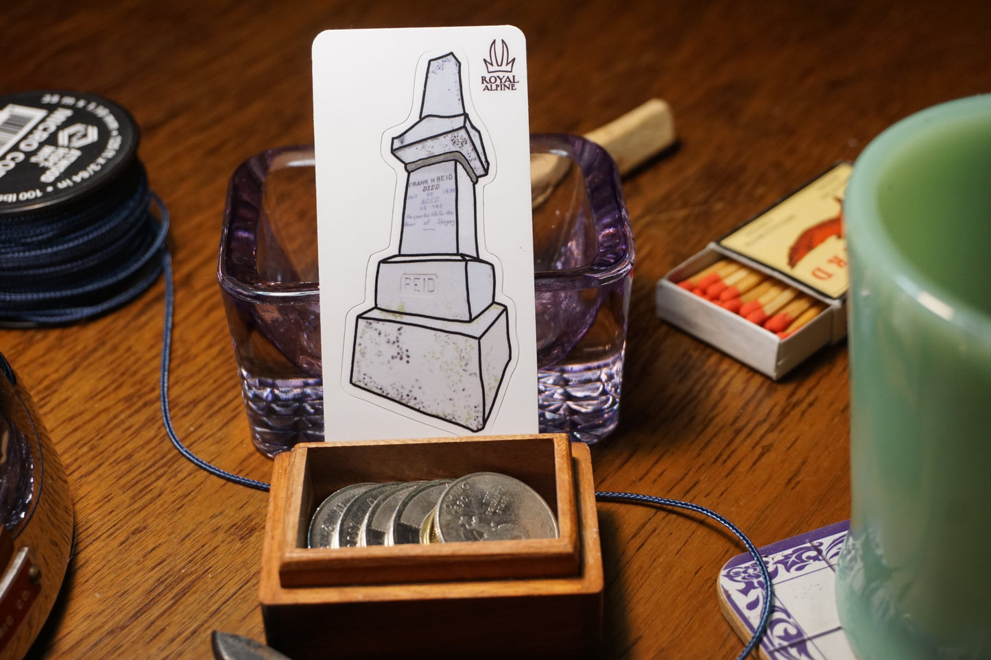 Limited Edition Gold Rush Cemetery Collection Stickers and Magnets