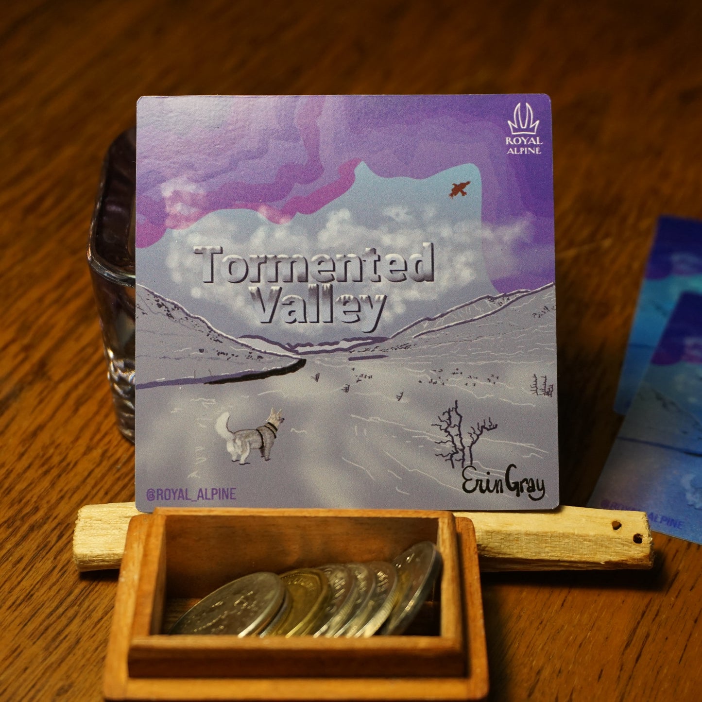Tormented Valley - Holographic Stickers and Magnets